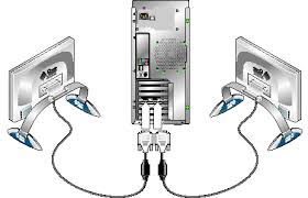 Connecting Both Monitors to the GPU: